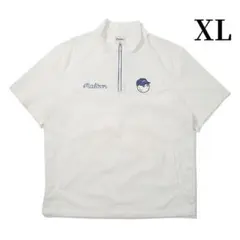 マルボンゴルフ ポロシャツ malbon golf メンズ 半袖 シャツ 白色L 2025年新作 マルボンゴルフ ポロシャツ malbon golf メンズ 半袖