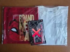 スパイダーマン Happyくじ ハッピーくじ B賞 Tシャツ おまけ付き