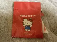 ハローキティ バネ口ミニポーチキーチェーン