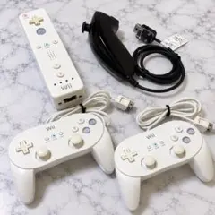 まとめ売りWiiリモコン コントローラー4点セット PRO リモコン ヌンチャク