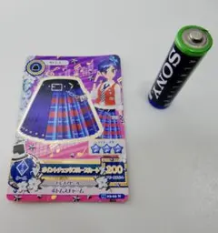 アイカツフレンズ　ポイントチェックルースカート　ドレスアピール　ホトムスチャーム