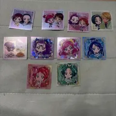 プリキュアオールスターズ　ウエハースシール　10枚セット