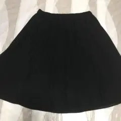ゴムスカート ひざ丈スカート