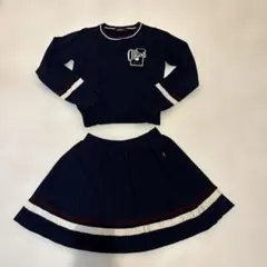 値下げ！JENNI ニットセットアップ140センチ