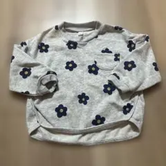 après les cours 花柄トレーナー