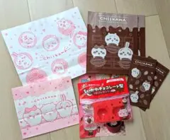 ちいかわチョコレート型　レシピBOOK&紙袋4種類