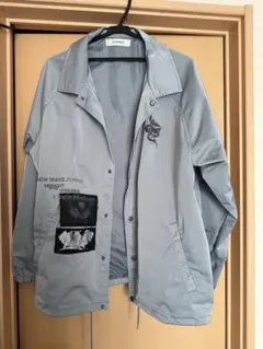 ずっと真夜中でいいのに。コーチジャケット　ネイビー　Lサイズ