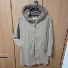 ベージュ フリース風 コート