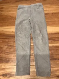 グレー コーデュロイ 長ズボン 110