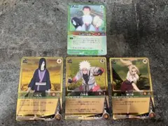NARUTO カード 伝説の三忍 自来也 大蛇丸 綱手 ナルト カードゲーム