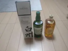 白州（箱付き）と白角のセットのサムネイル
