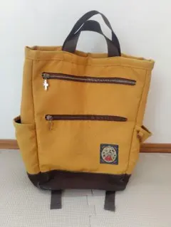 ムーミン リトルミイ リュック トートバッグ 2WAY イエロー 通学のサムネイル