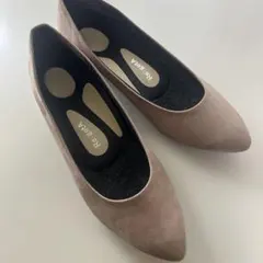 Re:getA パンプス ベージュ スエード調　美品のサムネイル
