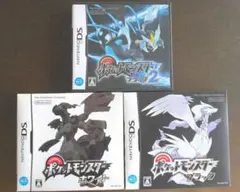 【値下/動作確認済】ポケットモンスター ブラック ホワイト ブラック2