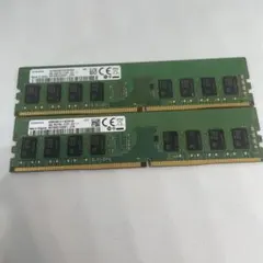 確認済み】Samsung DDR4 メモリ 8GB×2枚セット 2400MHz - メルカリ