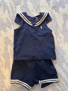 ラルフローレン セーラーカラー セットアップ(85cm)