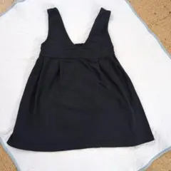 組曲　黒いジャンバースカート 100〜120cm