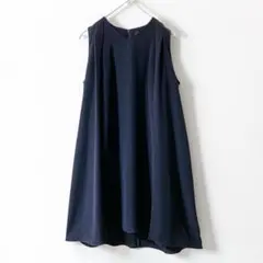 美品❤️UNITED TOKYO 2WAY ワンピース ユナイテッドトウキョウ 紺のサムネイル