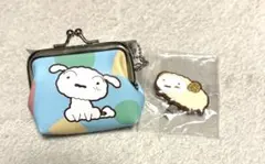 クレヨンしんちゃん シロ がま口 前髪クリップ