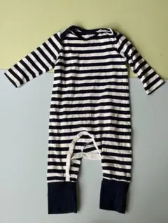 無印良品　ロンパース・カバーオール 70-80cm ネイビー