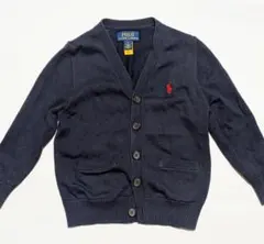 Polo Ralph Lauren カーディガン ネイビー 4T　110