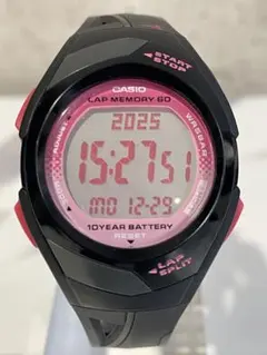 カシオ COLLECTION PHYS STR-300 ブラック/ピンク