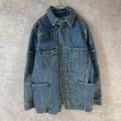 【新品未使用品　タグ付】シナコバ デニムジャケット Gジャン　LL ブルー 2025年最新】SINACOVA Gジャン・デニムジャケットの人気アイテム