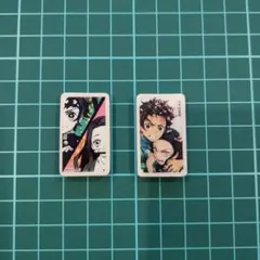 【未使用】鬼滅の刃　消しゴム　竈門炭治郎　禰豆子　2種類