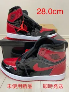 NIKE AIR JORDAN 1 patent bred