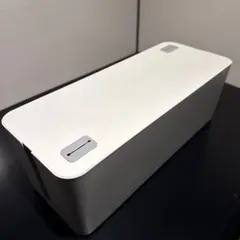 エレコム　ケーブルボックス ホワイト 長方形