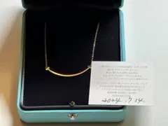ウ*子様 Tiffany & Co. Tスマイル ペンダント イエローゴールドのサムネイル