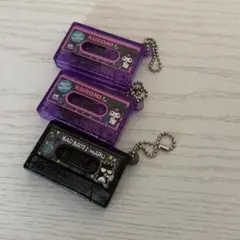 サンリオキャラクターズ カセットテープチャーム　3個セット