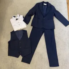 ネイビー スーツセット 140㎝　結婚式　入学式