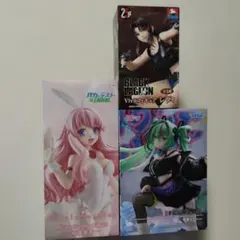 初音ミクPUNK&姫路瑞稀&ブラックラグーン☆レヴィフィギュアセット