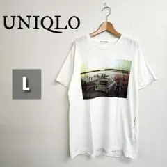 【美品】UNIQLO UT 半袖Tシャツ ホワイト マグナム・フォト メンズ L