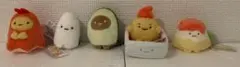 すみっコぐらし　たべもの王国　てのりぬいぐるみ　セット