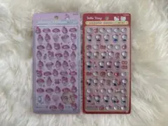 【国内正規品】ボンボンドロップシールミニ　ハローキティ.マイメロ　2種セット