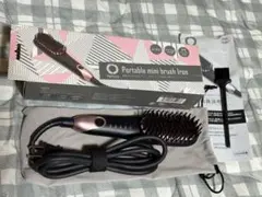 Agetuya ポータブル ミニブラシアイロン