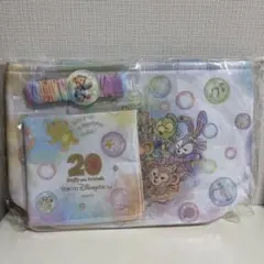 ディズニーシー限定 ダッフィー スーベニアランチケース トート カラフルハピネス