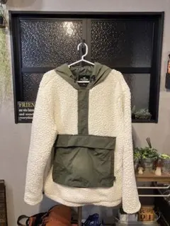 ホリスター　HOLLISTER ボアジャケット ホワイトベージュ　ＸＬ