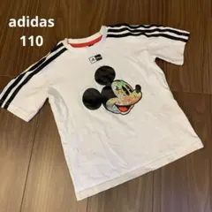 adidas ミッキーマウス Tシャツ 110cm