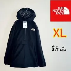 【新品】ノースフェイス　マウンテンアノラック　アノラックパーカー　ブラック　XL