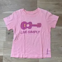 patagonia ギター Tシャツ 3T ピンク
