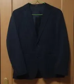た*1様 ブラック ストライプ スーツジャケット 二つボタン