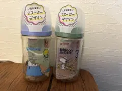 【新品】Pigeon 母乳実感 スヌーピー 240ml ２本セット