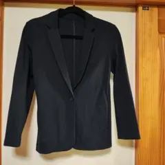 AOKI パジャマスーツ ブラック ジャケット 楽ちん 美シルエット　春夏