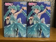 初音ミク BANPRESTO EVOLVE フィギュア 2個セット