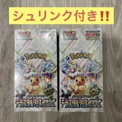 【シュリンク付き】テラスタルフェスex 2BOX 新品未開封