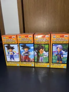 未開封　ドラゴンボール　ワーコレEXTRA COSTUME 4種　一部箱へこみ