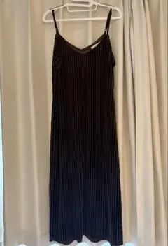 ベロアキャミワンピース